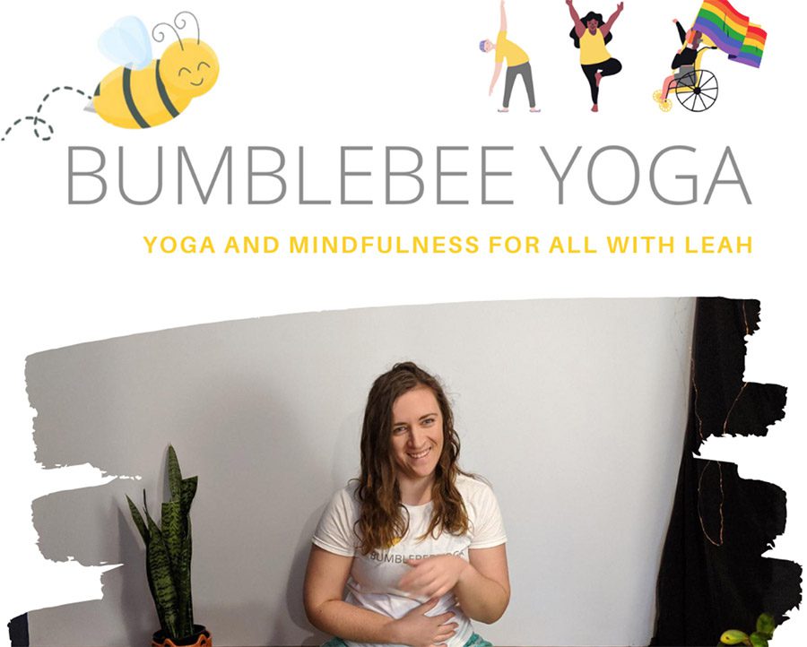 Bumblebee Yoga Banner